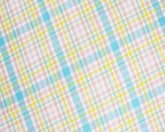 Tissus CraftsFabrics Polyviscose Tartan Arc-en-ciel